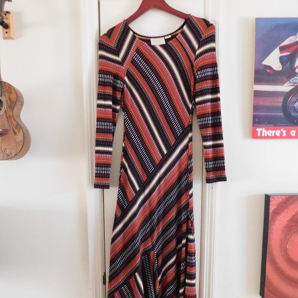 Anthropologie Dresses & Skirts - Maeve by Anthropolgie Asymmetrical Midi Dress